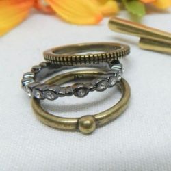 Set Of Silpada Rings 