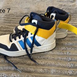 Adidas High-Top Sneakers (Size 7) – Great Condition