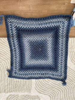 Beautiful Hand-Knit Baby Blanket