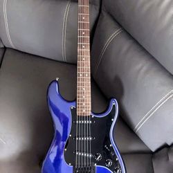 Fender Squier Stratocaster w/ Upgrades/  Midnight Blue