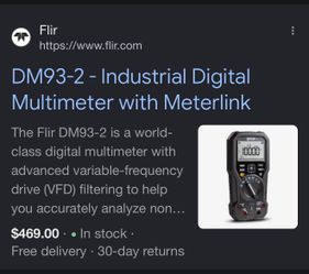 Multimeter Flir