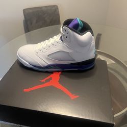 Jordan 8 Aqua And Jordan 5 Grapes