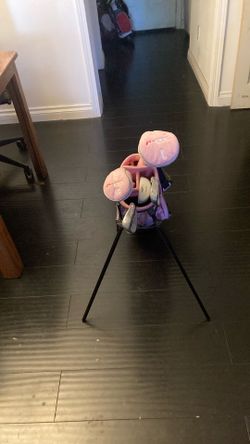 Golf Girls RH Precise Pink w/Matching Pink Stand Bag