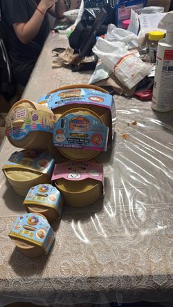 Squishy Bun Mystery Fidget Toy Set