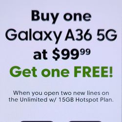 Buy One Get One Free Galaxy A36 5G 