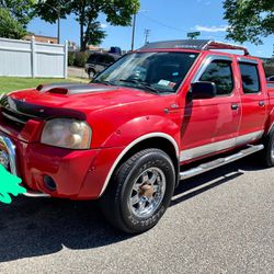 Nissan Frontier 2003 Super Charger Red 4x4
