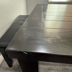 Dining Table Bench And 4 Chairs 