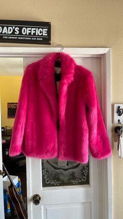 Michael Kors Pink Faux Fur