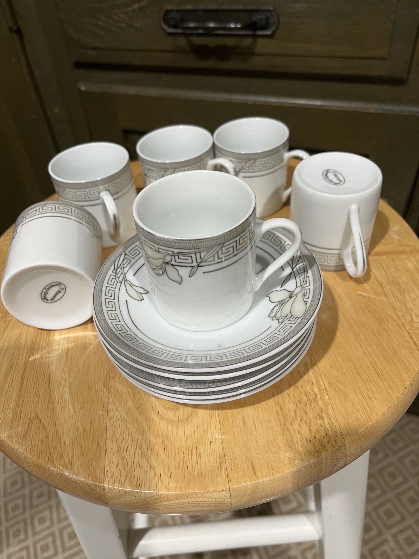 Vintage Bavaria Porcelain Expresso Tea Sets (11 pieces)
