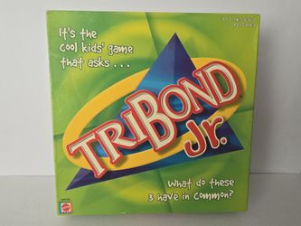 Tribond Jr. Board Game New Open Box