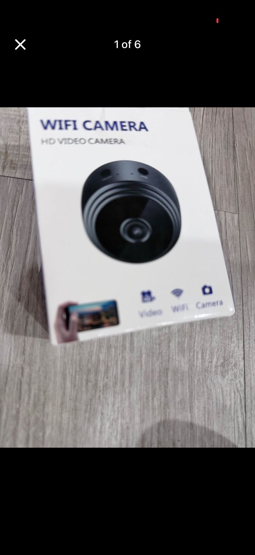 Only 0.9 inch! SecSec Camera with Audio/Video Mini Small Camera