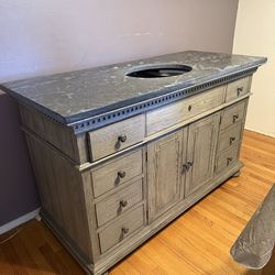 ST.JAMES SINGLE EXTRA-WIDE VANITY