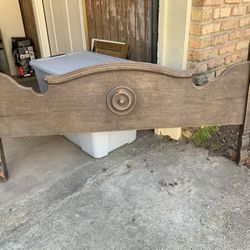 Antique Foot Board 