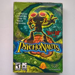 Psychonauts Windows PC Game (2005) 5 Discs