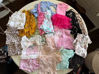 🎀 30-Piece Baby Girl Clothes Lot – Size 12 Months