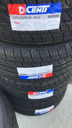 4x225-45-18 $210 no Install just tire