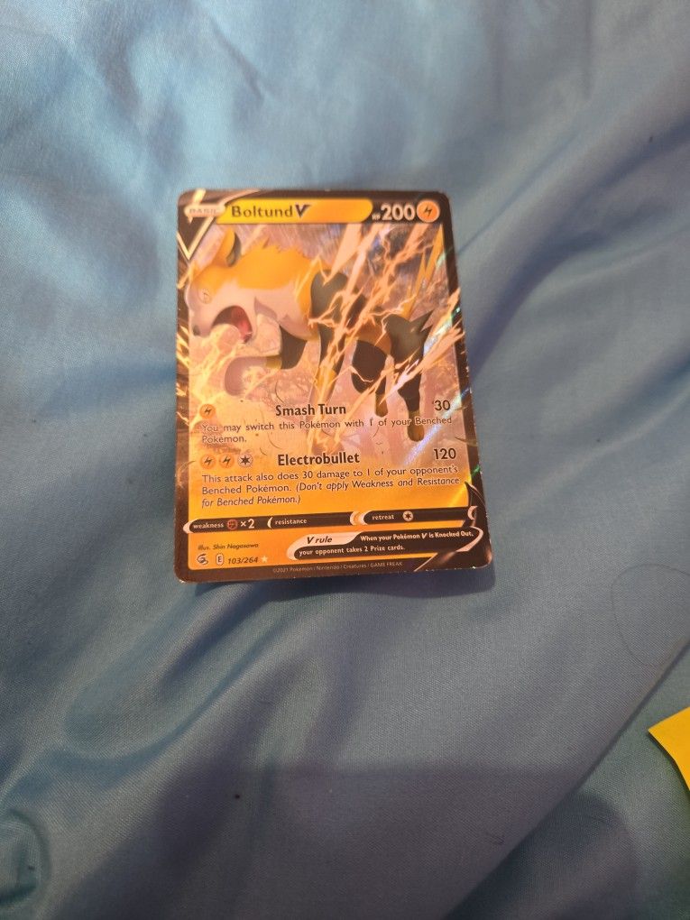 Pockemon Card Boltund V