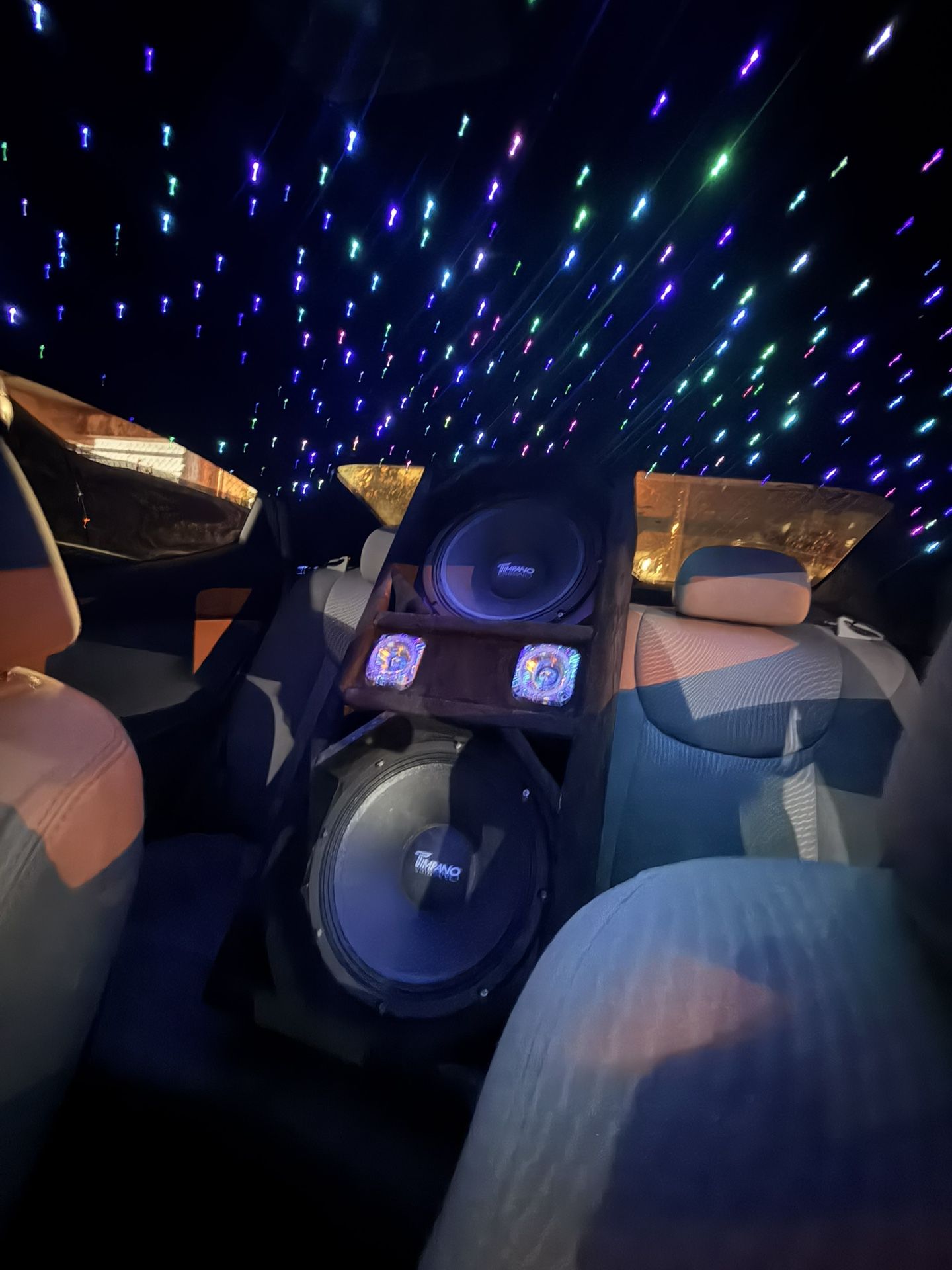 2 12 inch and 2 tweeters chuchero