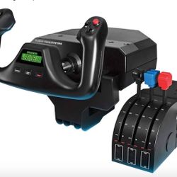 Logitech G-Pro Flight Yoke With Throttle And Rudder Pedals
