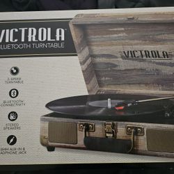Unopened  Portable Bluetooth Turntable