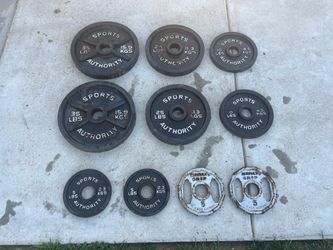 Sports authority steel plates