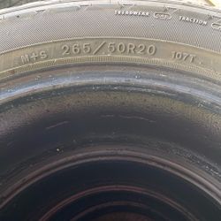 265/50R20 GoodYear