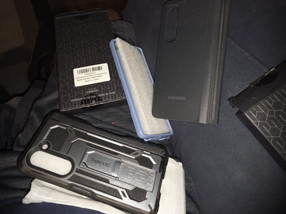 Samsung Official Cases plus Poetic Cases, Uab Pro Cases For Zfold 3,5,6