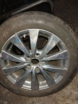 Toyota 17 spare tire