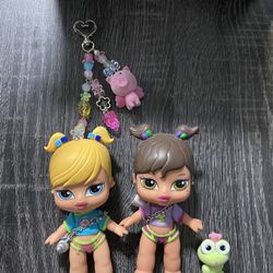 Bratz babyz yasmin and chloe key chain