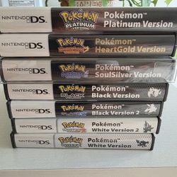 Pokemon Games CIB Authentic 