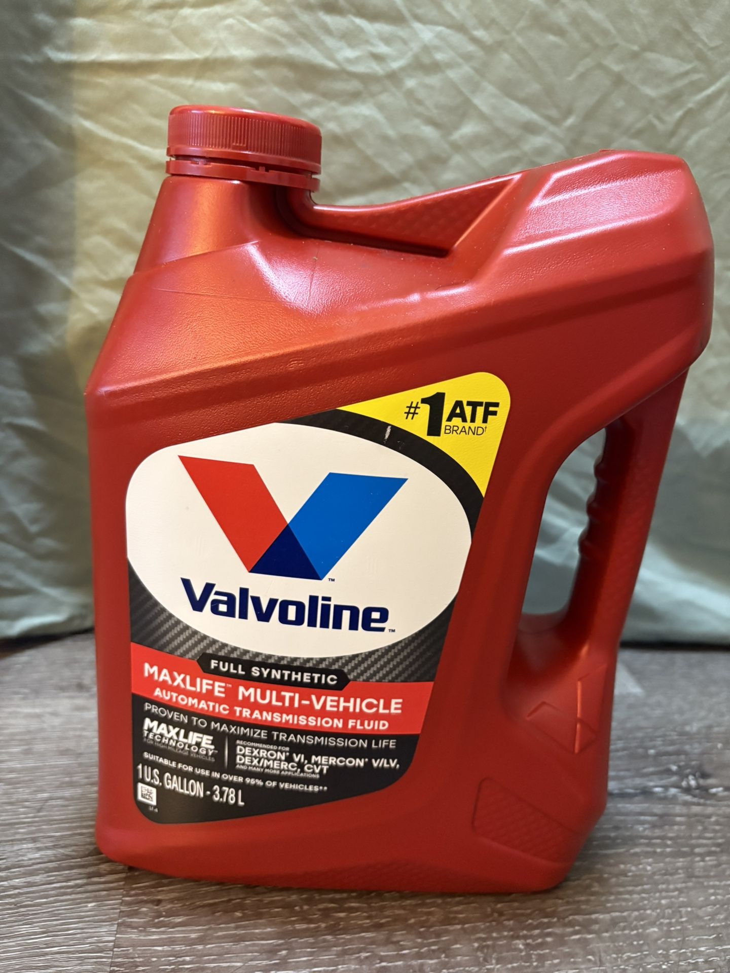 Valvoline Full Synthetic Transmission Fluid + Prestone Universal Antifreeze + Coolan