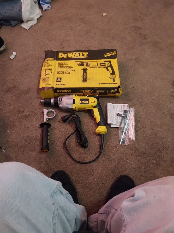 DEWALT 1/2" Daul Speed Hammerdrill (New In Box)