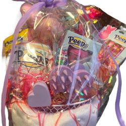 Young Girl Easter Basket 