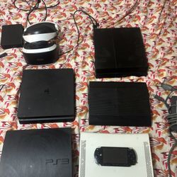 PlayStations Games And Pokemon Lot 