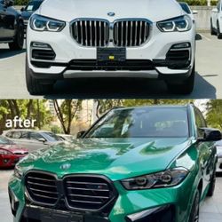 BMW x5 G05 Bumpers Facelift to 2024 M conversion body kit F95 style for 2019-2023 xDrive 35i 40i