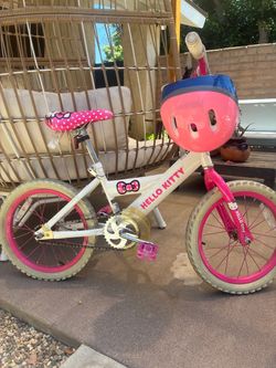 Hello kitty bike