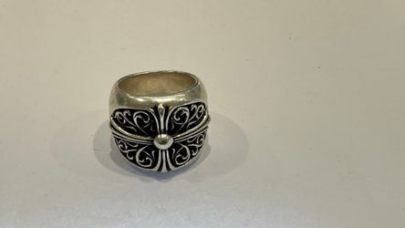 Men’s Chrome hearts ring size 10(shipping only)