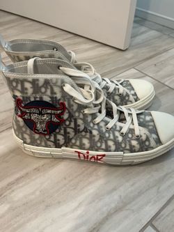 Dior B23 High-Top "Special Edition Patch" Sneakers - Men’s US 13 (EUR 47) - Worn < 5x