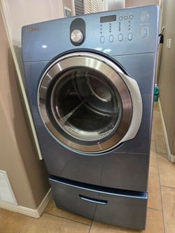 Samsung Electric Dryer With Pedestal