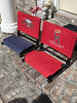 Set of 2 Snap On Bleacher Seats