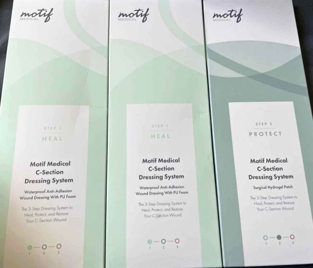 Motif c-section dressing kit (postpartum recovery)