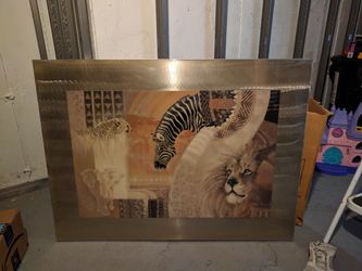 Wall art 46 by 34 like new