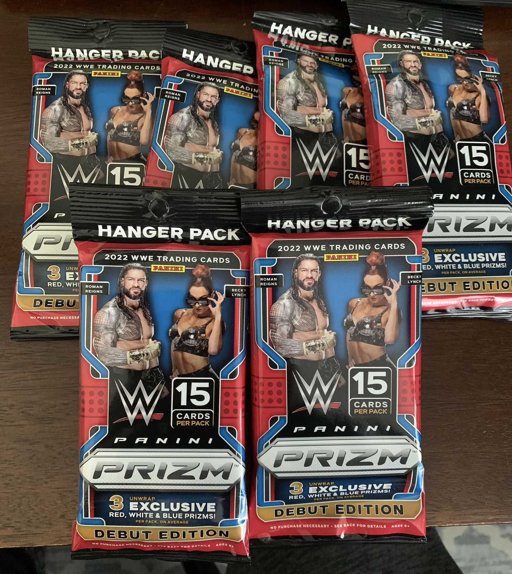 2021 WWE PRIZM CELLO PACK TRADING CARDS