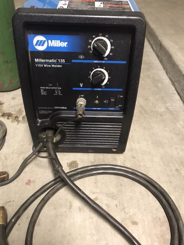 Miller millermatic 135 115v wire welder