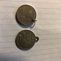 2 St. Christopher Coins