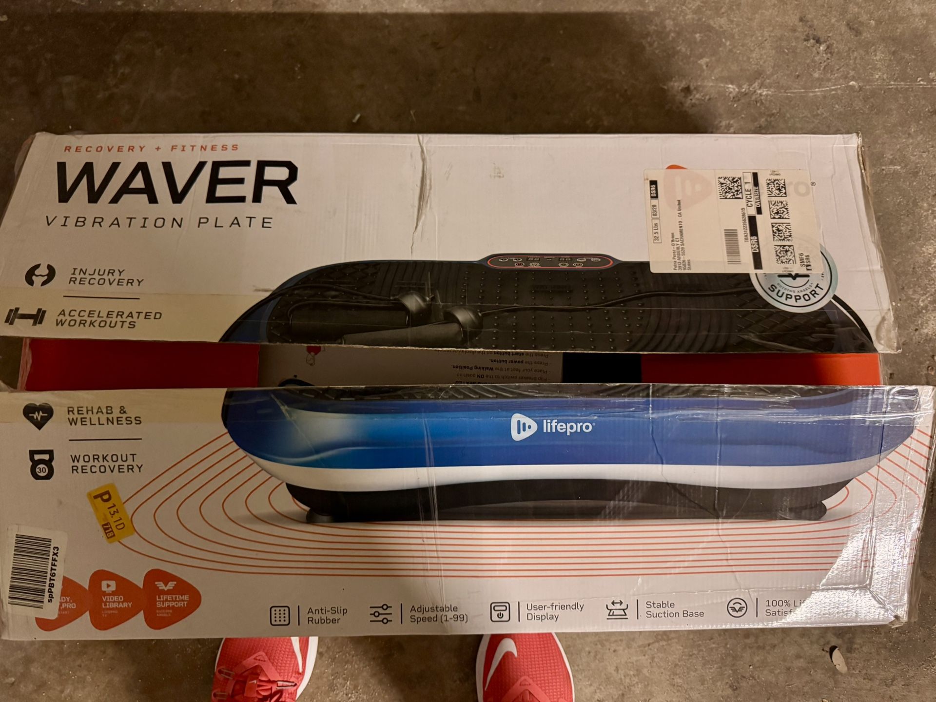 Lifepro Waver Vibration Plate Exercise Machine