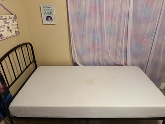 twin Bed With Foam Mattress