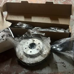 GMC Acadia Front Passenger Suspension (axle, Rotor, Lower Control Arm And Hub Bearing)