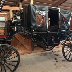 Beautiful Landau Carriage