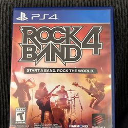 Rock Band 4 - Sony Playstation 4 (PS4) Game *RARE